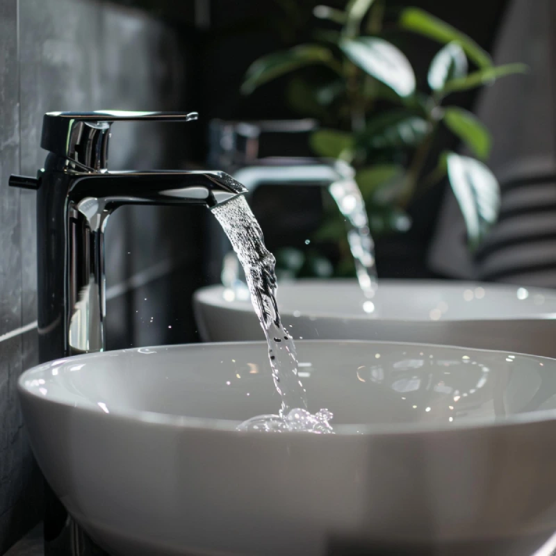 Eau propre filtrée