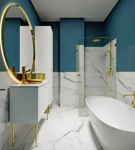 Salle de bain haut de gamme aux Arcs